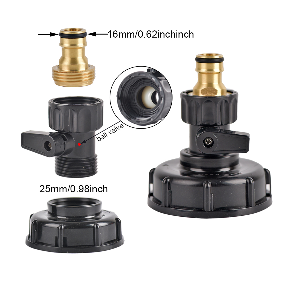 IBC musluk adaptörü S60x6 ipli - Spoke Nipple Brass incelemesi ve fiyatı