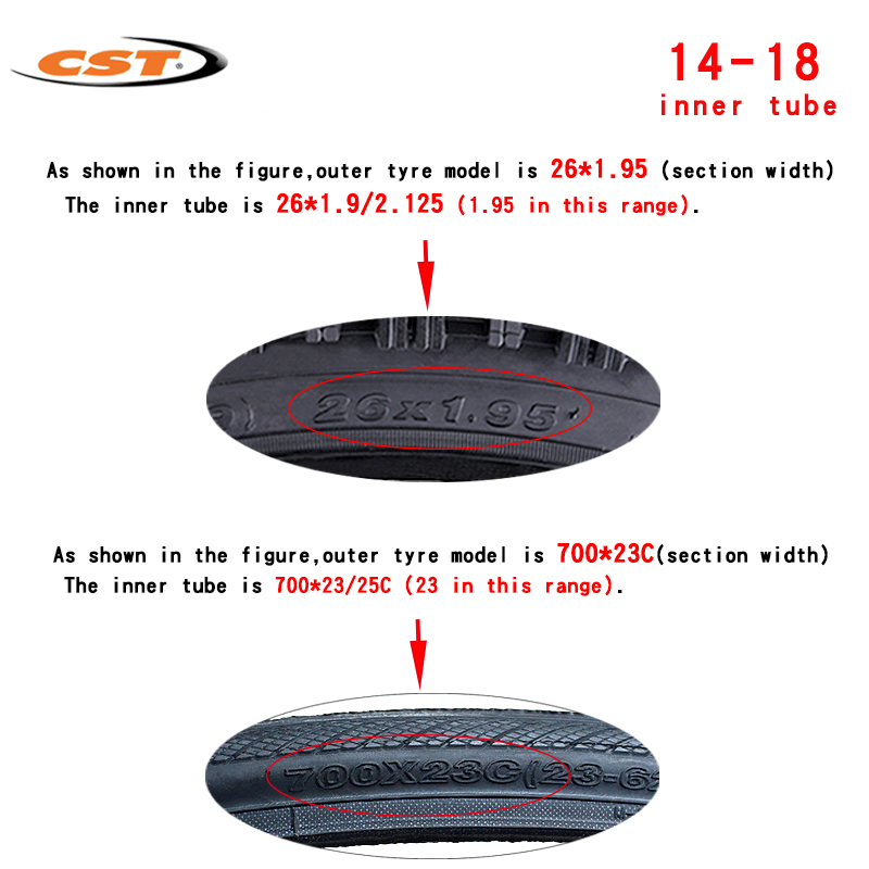 CST 20 inç bisiklet iç lastiği - Mountain Biking Tube incelemesi ve fiyatı